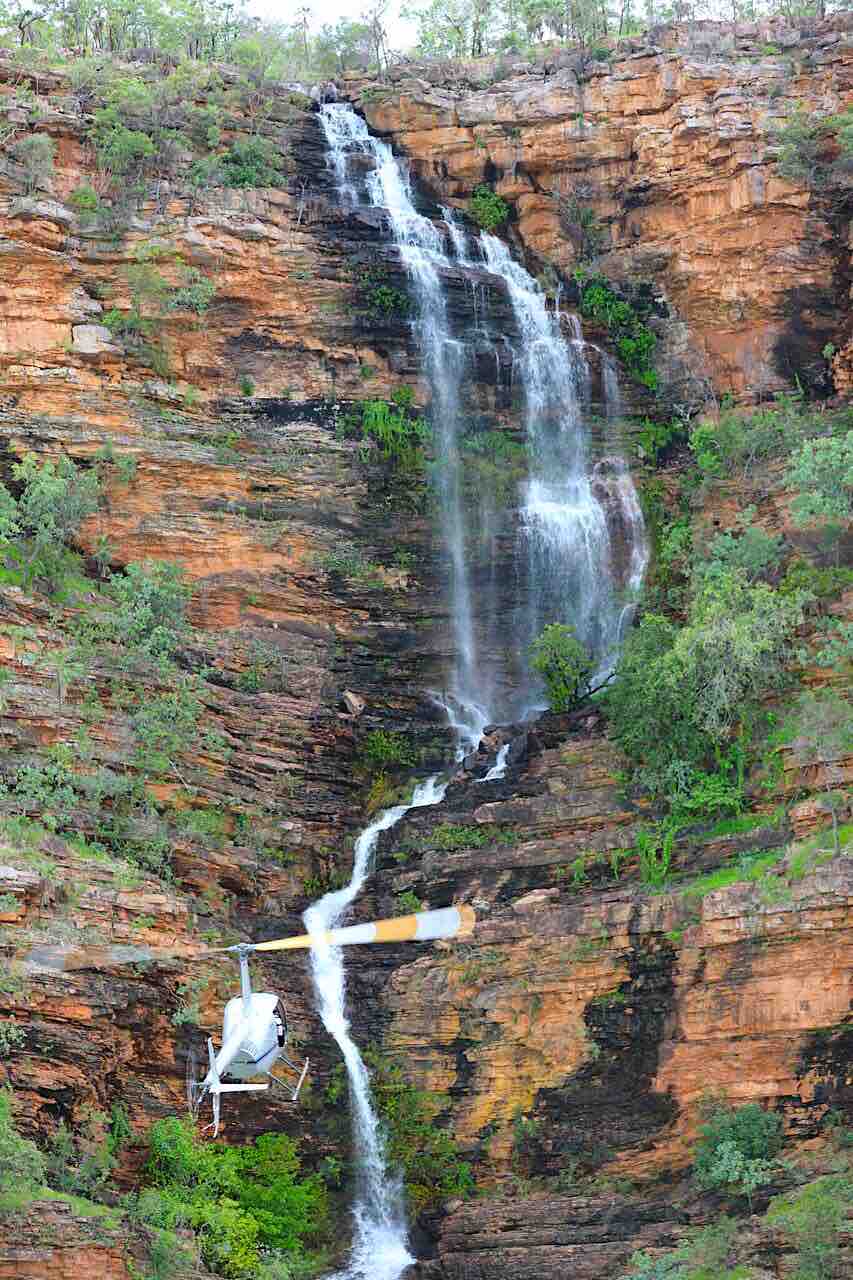 A view like no other of the waterfalls of Kakadu