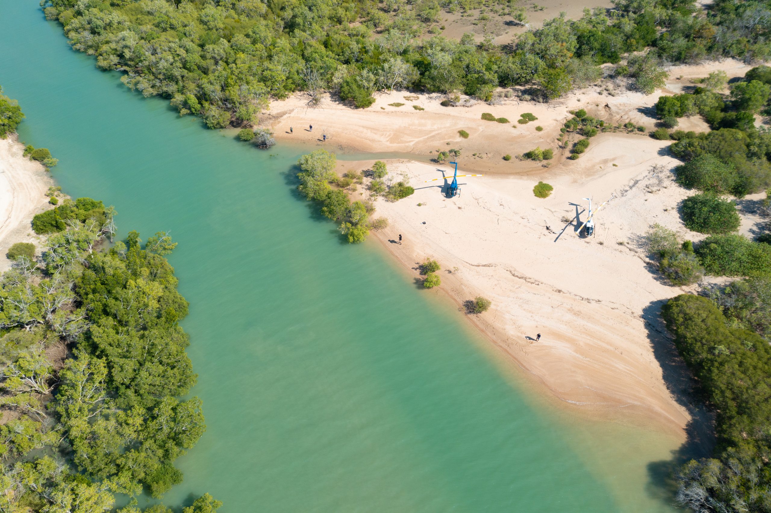 Helifish tour with North Australian Helicopters